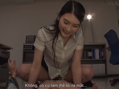 Bữa tăng ca sung sướng cùng cô đồng nghiệp dâm đãng