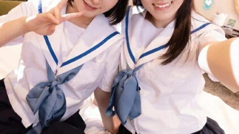 DANDY-894 “How do you masturbate?” A uniform hot spring trip where a good friend J○ wakes up to lesbian sex for the first time